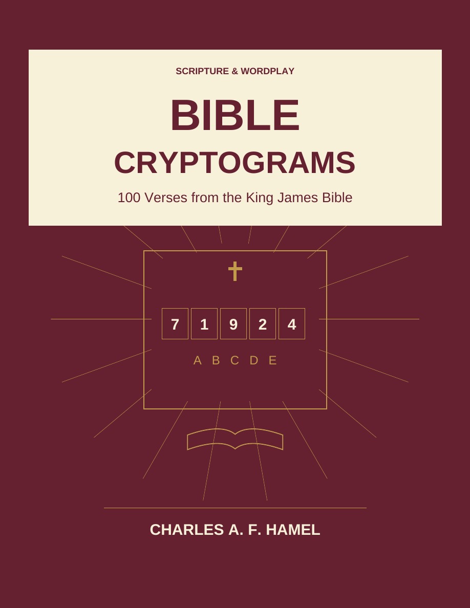 Cover of Bible Cryptograms by Charles A. F. Hamel