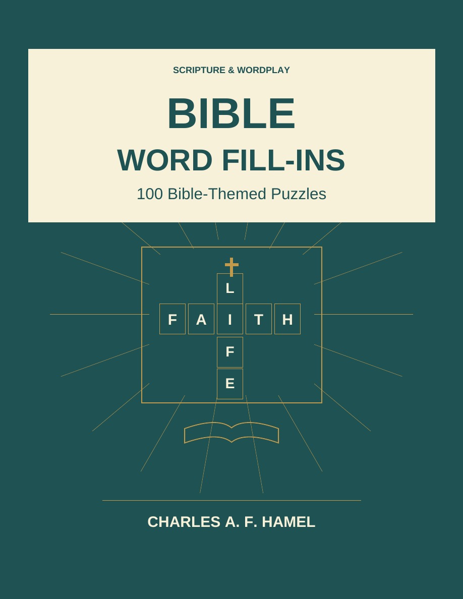 Cover of Bible Word Fill-Ins by Charles A. F. Hamel