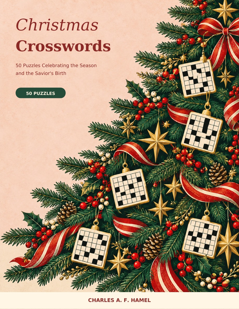 Cover of Christmas Crosswords by Charles A. F. Hamel